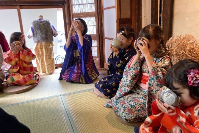 A Unique Antique Kimono and Tea ceremony Experience in English - Toku and family: small group attention in English