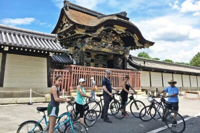 Bike Tour Exploring North Kyoto plus Lunch - Nishi Honganji: a big wooden moment without the noise