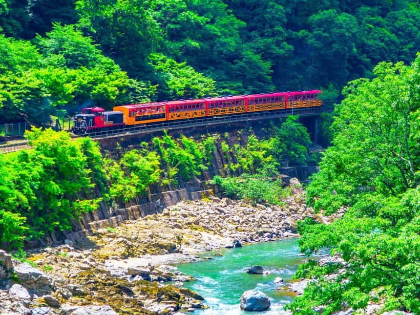 From Osaka: Sagano Train Ride and Kyoto Guided Day Tour - Kiyomizudera UNESCO stage and Otowa Waterfall traditions