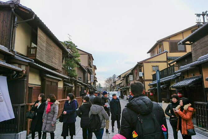 Full Day Guided Tour to Kyoto and Nara from Osaka by Van - Nara Park deer feeding: the moment everyone remembers
