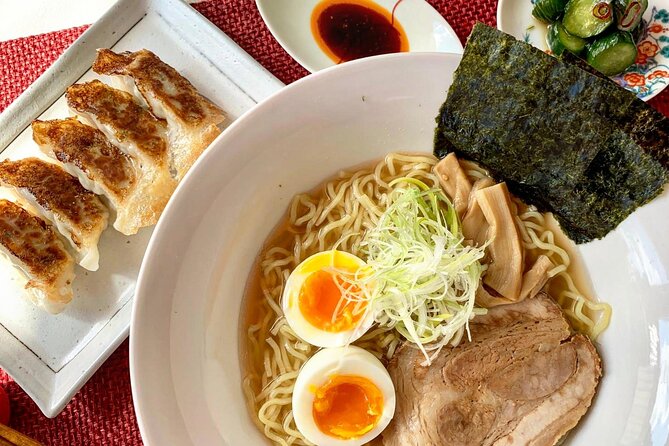 Home style Ramen and Homemade Gyoza in Kyoto - Small group energy in a clean Kyoto home kitchen