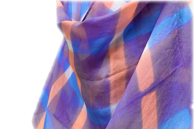 Itajime Shibori Scarf Class - Itajime shibori in Kyoto: a craft you can actually use