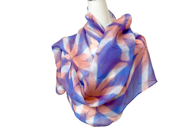 Itajime Shibori Scarf Class - Step-by-step: how the scarf class actually works
