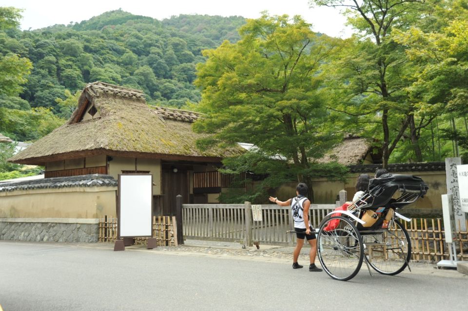 Kyoto: Arashiyama Customized Rickshaw Tour & Bamboo Forest - Rakushisya Cottage and the poet-and-haiku mood