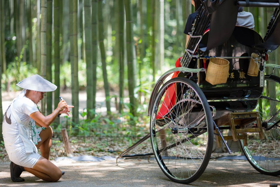 Kyoto: Arashiyama Customized Rickshaw Tour & Bamboo Forest - Nison-in and the mix of Shinto and Buddhist stops