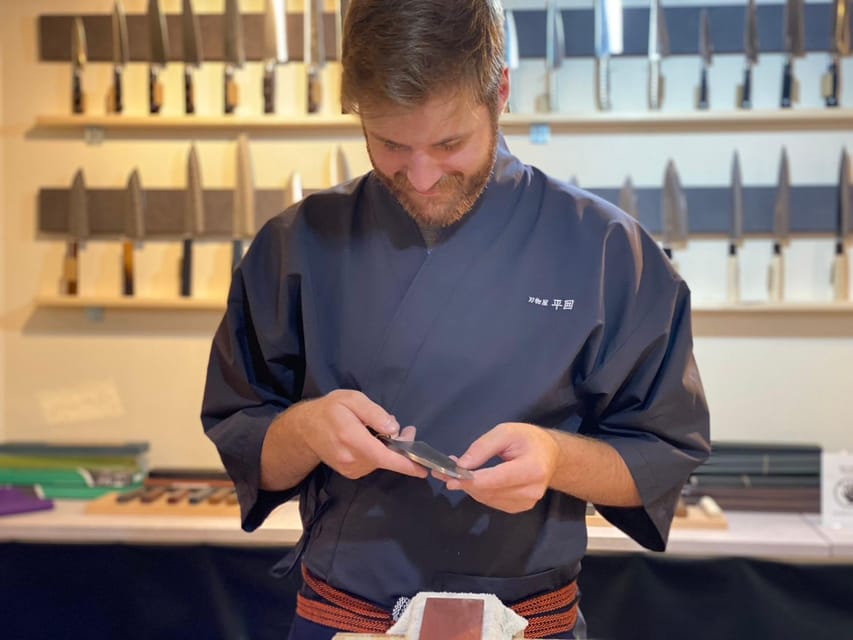 Kyoto: Beginner Knife Sharpening & Handle Fitting Workshop - Kyoto Knife Skills, Without the Pressure to Shop