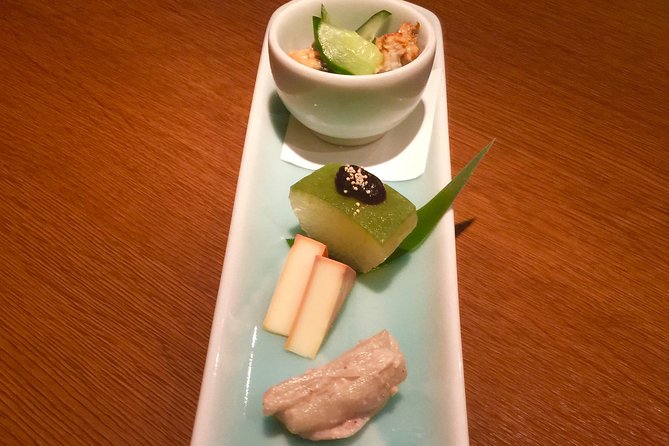 Kyoto Evening Gion Food Tour Including Kaiseki Dinner - Food tastings on the walk: where appetite gets built