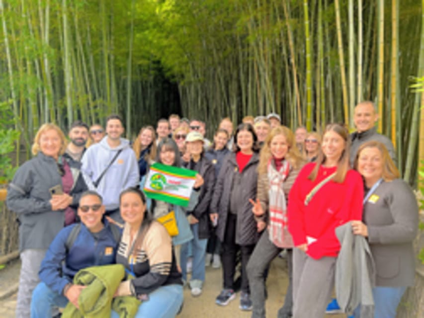Kyoto: Fushimi Inari, Kinkakuji, Bamboo Grove 1 Day Bus Tour - Tenryuji and Kinkakuji: gardens and gold in one direction