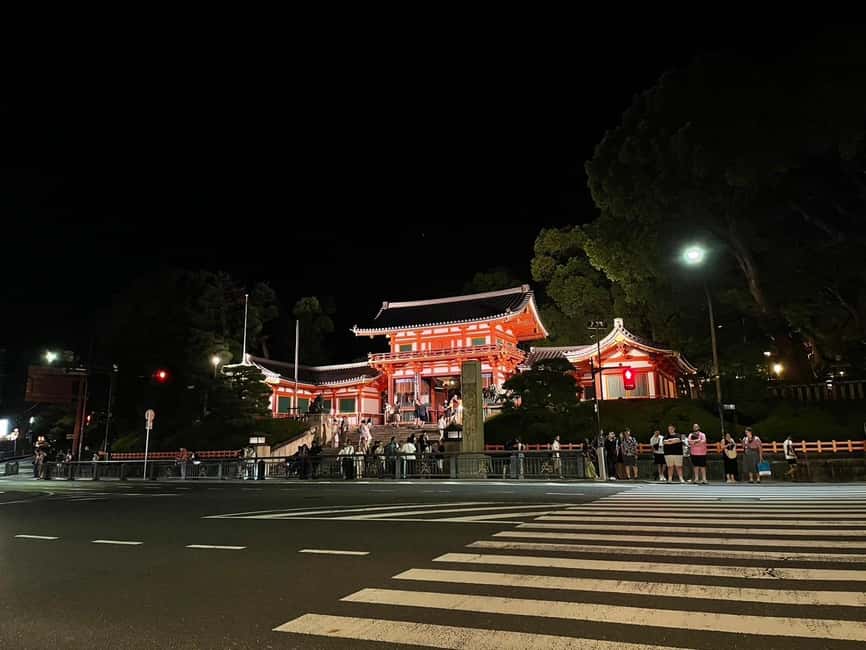 Kyoto: Gion & Geisha District Night Time Walking Tour - Yasaka Shrine: where festivals meet everyday Kyoto
