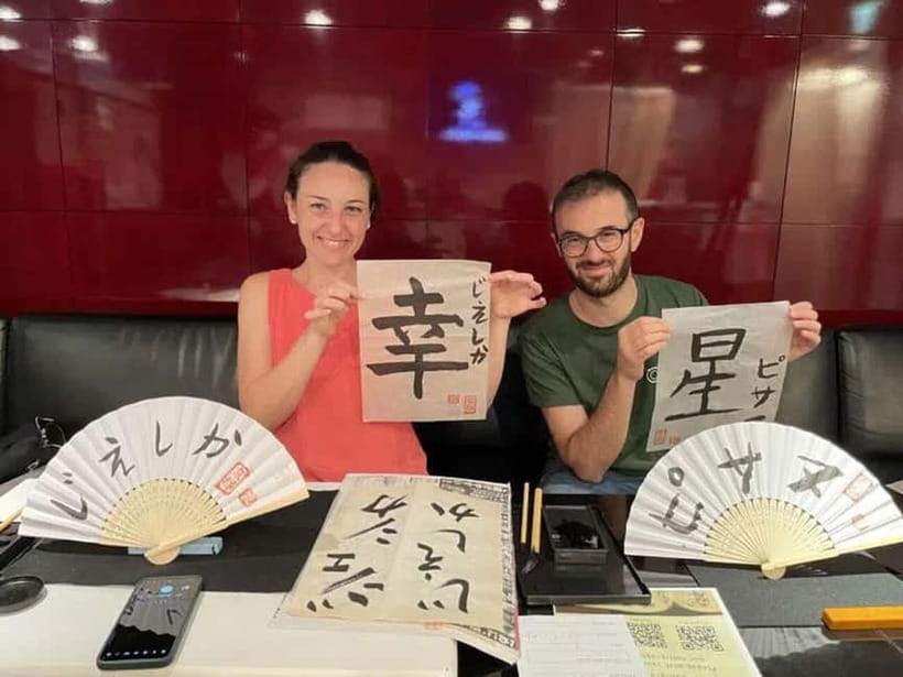 Kyoto: Japanese Calligraphy Class - Price and value: $51 for an art hour with a finished result