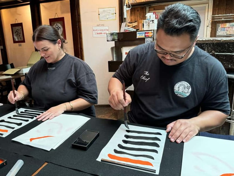 Kyoto: Japanese Calligraphy Workshop - Instructor style and class attention: what you should hope for