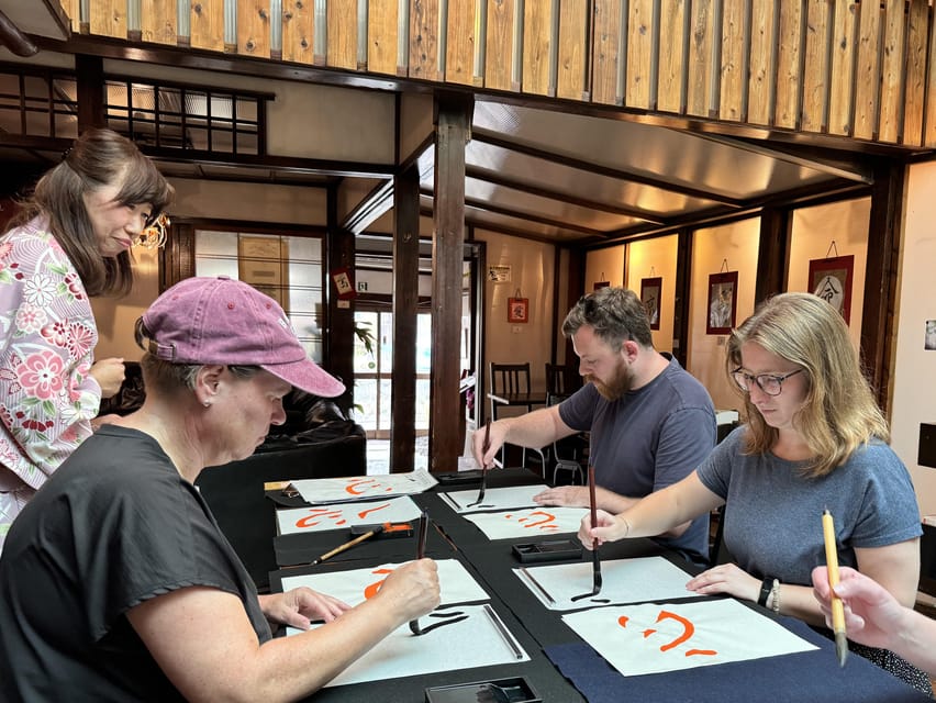 Kyoto: Japanese Calligraphy Workshop - Practical tips so you get the most from the workshop