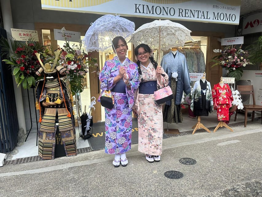 Kyoto: Kimono Rental with Hairstyling and Accessories - Meeting at Kimono Rental Momo (and finding it quickly)