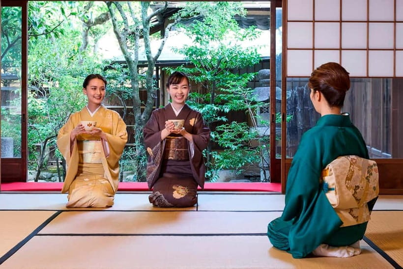 Kyoto: Kimono Tea Ceremony with Matcha and Sweet - Inside the Tea Room: Etiquette, Tools, and Zen Values
