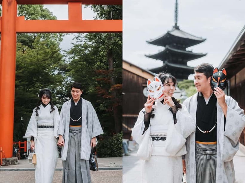 Kyoto: Private Photoshoot Service - How the session flows: relaxed direction, not a hard script
