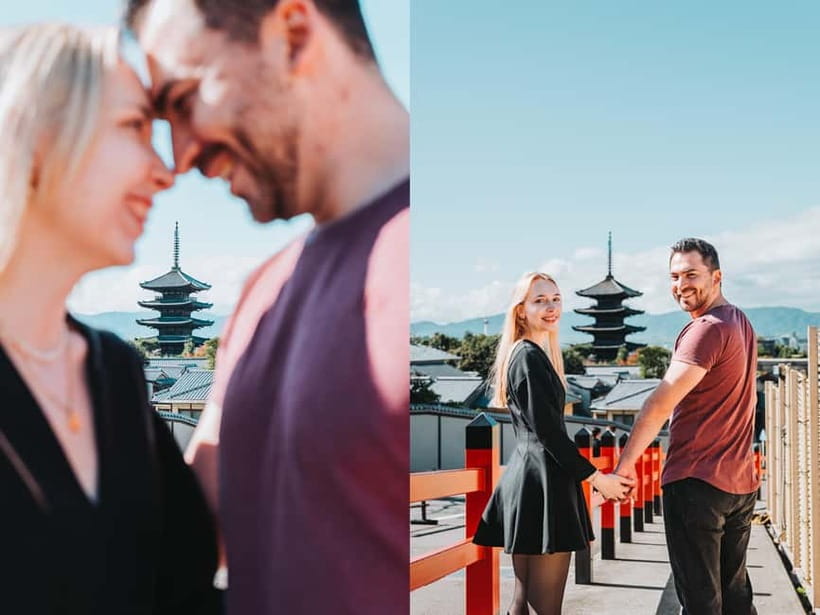 Kyoto: Private Photoshoot Service - From originals to retouch: how the final images are built