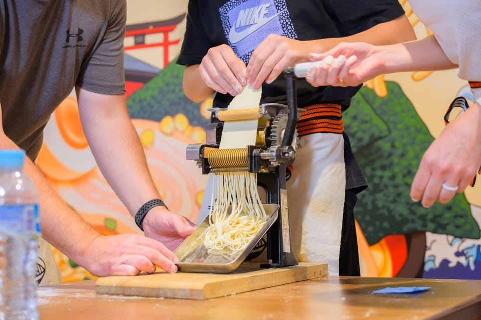 Kyoto: Ramen Cooking Class at a Ramen Factory with Souvenir - Location Near Demachiyanagi: Easy Walk, Basement Entrance Challenge