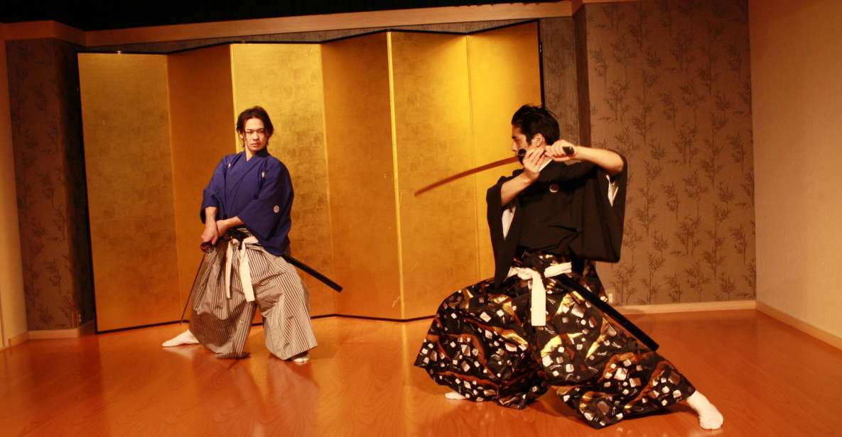 Kyoto: Samurai Kenbu Traditional Sword Dancing Show - Key takeaways