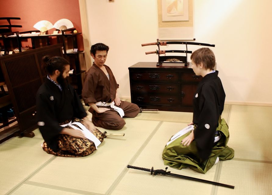 Kyoto: Samurai Sword Class by Experts in Traditional Arts - Sword Handling Without the Big-Deal Fear Factor