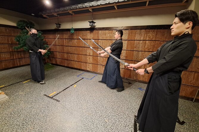 Kyoto Sword Experience - includes Museum Ticket/Ninja Experience - Ninja star throwing and armor photos: the fun finale