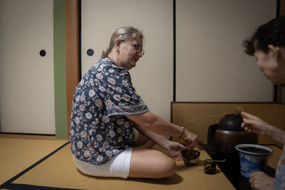 Kyoto: Tea Ceremony Experience in a Small Tea Room - The Ceremony Flow: Hands-On Matcha and Dried Sweets