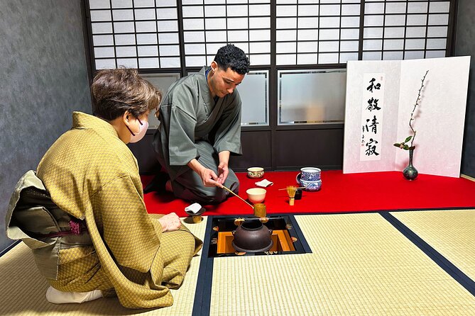 KYOTO Tea Ceremony with kimono near by Imamiya Jinjya Shrine - Kimono Choice Sets the Tone for the Whole Experience