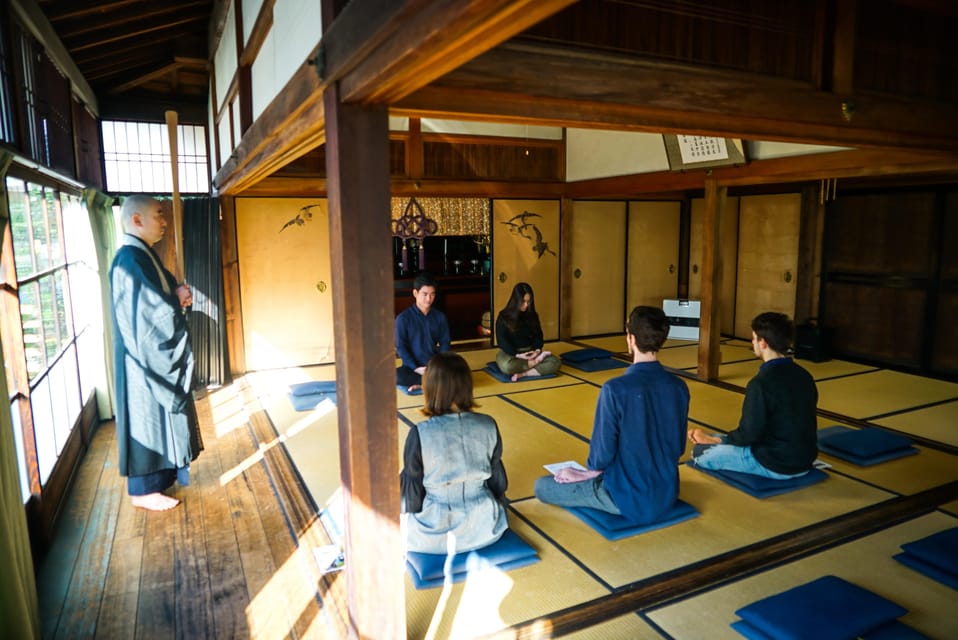 Kyoto: Zen Meditation and Garden Tour at a Temple with Lunch - Shōrin-ji (Bishamon-dō): the temple rhythm between stops