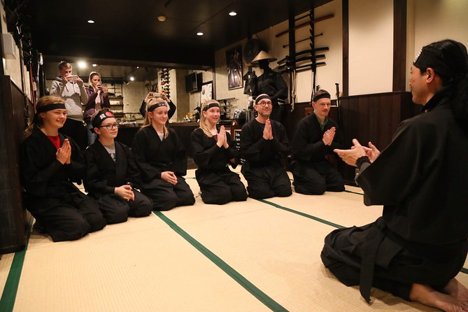 Ninja 1-hour Hands-on Lesson by Japanese master in Kyoto -Entry - A Kyoto dojo lesson with a clear 1-hour game plan