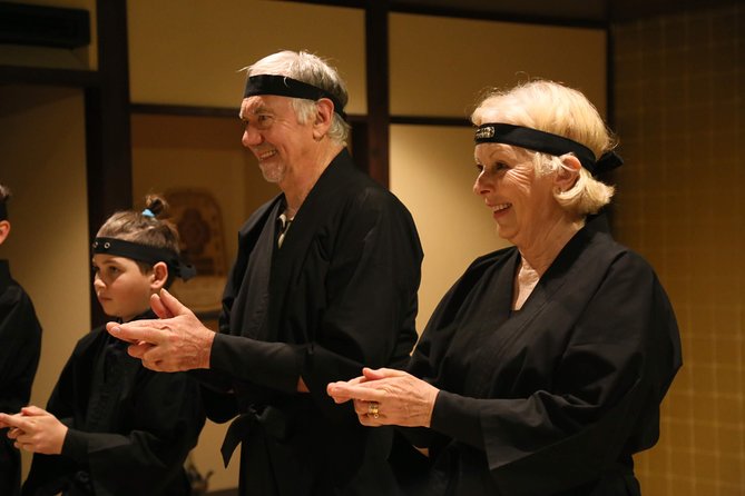 Ninja 1-hour Hands-on Lesson by Japanese master in Kyoto -Entry - The trick-house style segment: a playful challenge with a purpose