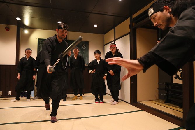 Ninja 2-hour Hands-on Lesson by Japanese master in Kyoto -Medium - Key highlights