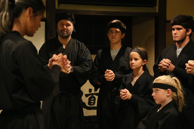 Ninja 2-hour Hands-on Lesson by Japanese master in Kyoto -Medium - Kuji-In Meditation and Ninja Breathing You Actually Practice