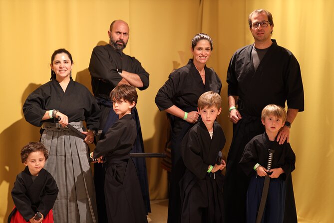 Samurai Sword Experience (Family Friendly)at SAMURAI MUSEUM KYOTO - Samurai Museum Kyoto: where the costume turns into practice