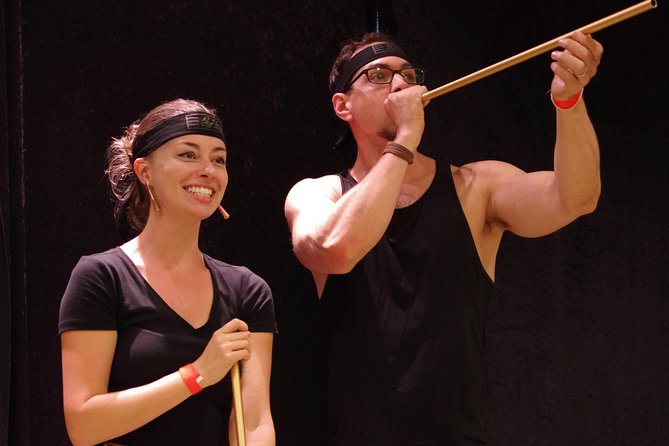 Skip the lines Basic Ticket at SAMURAI NINJA MUSEUM KYOTO - Ninja star throwing competition and the photo ops that follow
